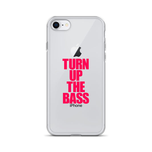 TURN UP THE BASS - Clear Case for iPhone®