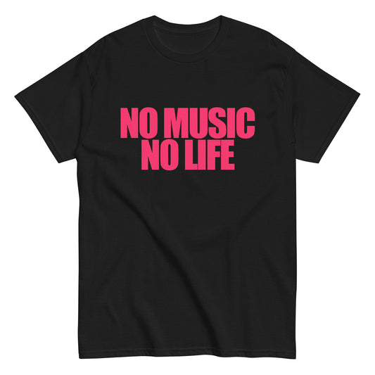 NO MUSIC NO LIFE - Men's classic tee